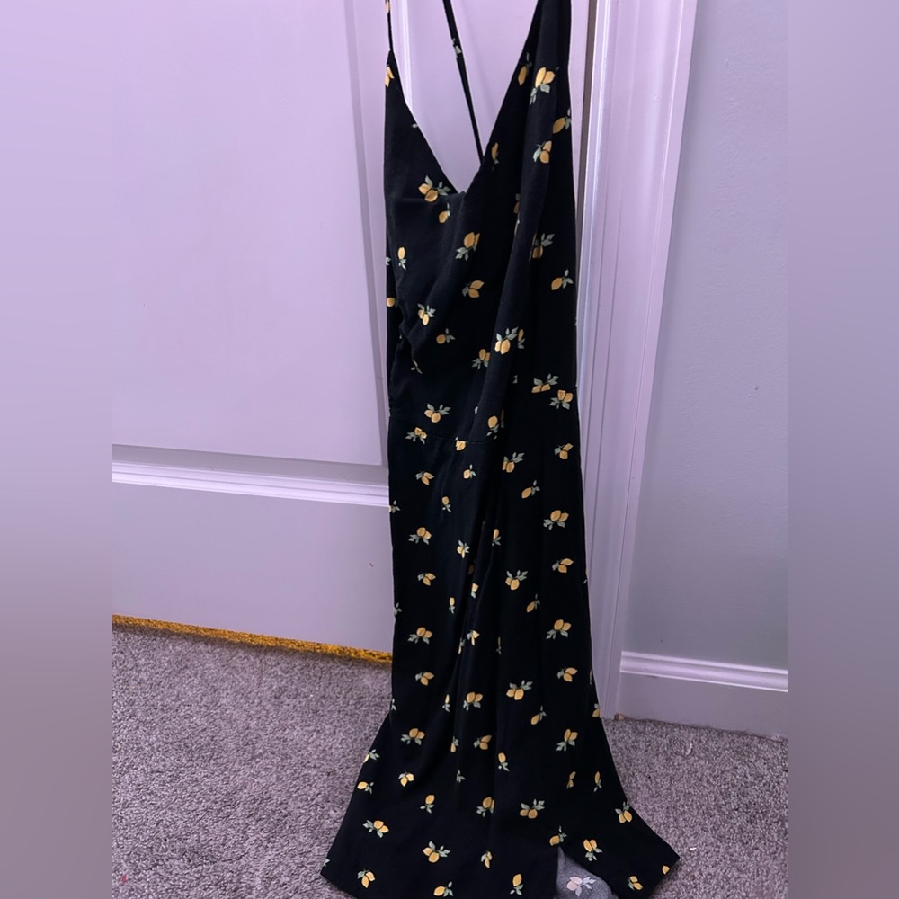 hollister lemon dress
